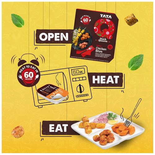 TATA Q Heat To Eat - Spicy Chicken Bites, 180 g-8.webp